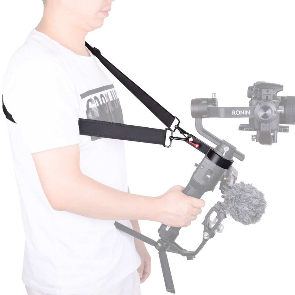 Take TK-RSC1 Compatibile con Clamp con Tracolla in Neoprene per Dji Ronin