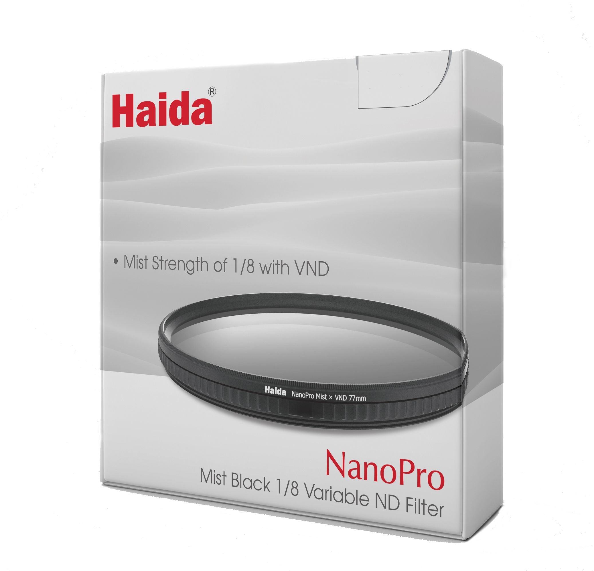 Haida NanoPro Mist Black 1/8 Filtro ND Variabile 67mm