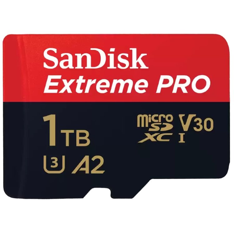 Sandisk MicroSDXC Extreme Pro 1TB 200mb/s U3 V30 A2
