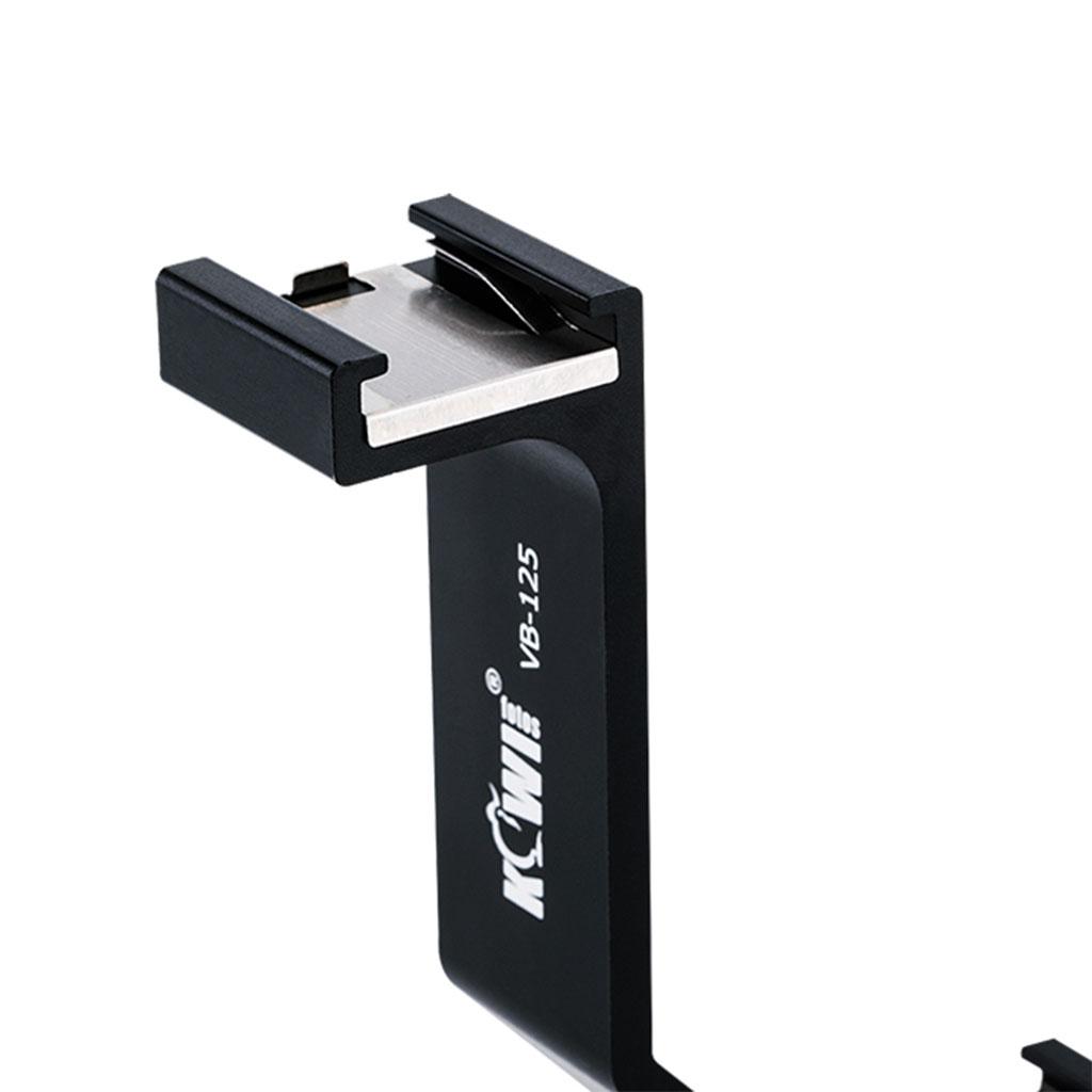 Kiwifot VB-125 Supporto per 3 Accessori da Slitta, 4,92 pol