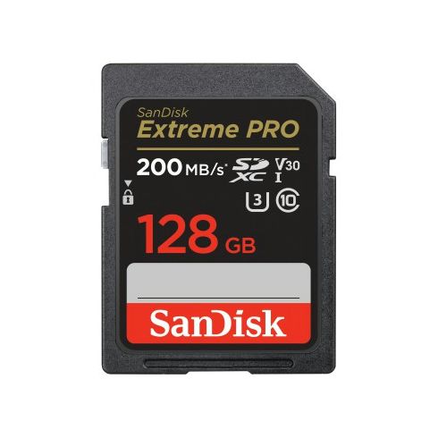 SanDisk SDXC Extreme Pro 128GB 200Mb/S V30 UHS