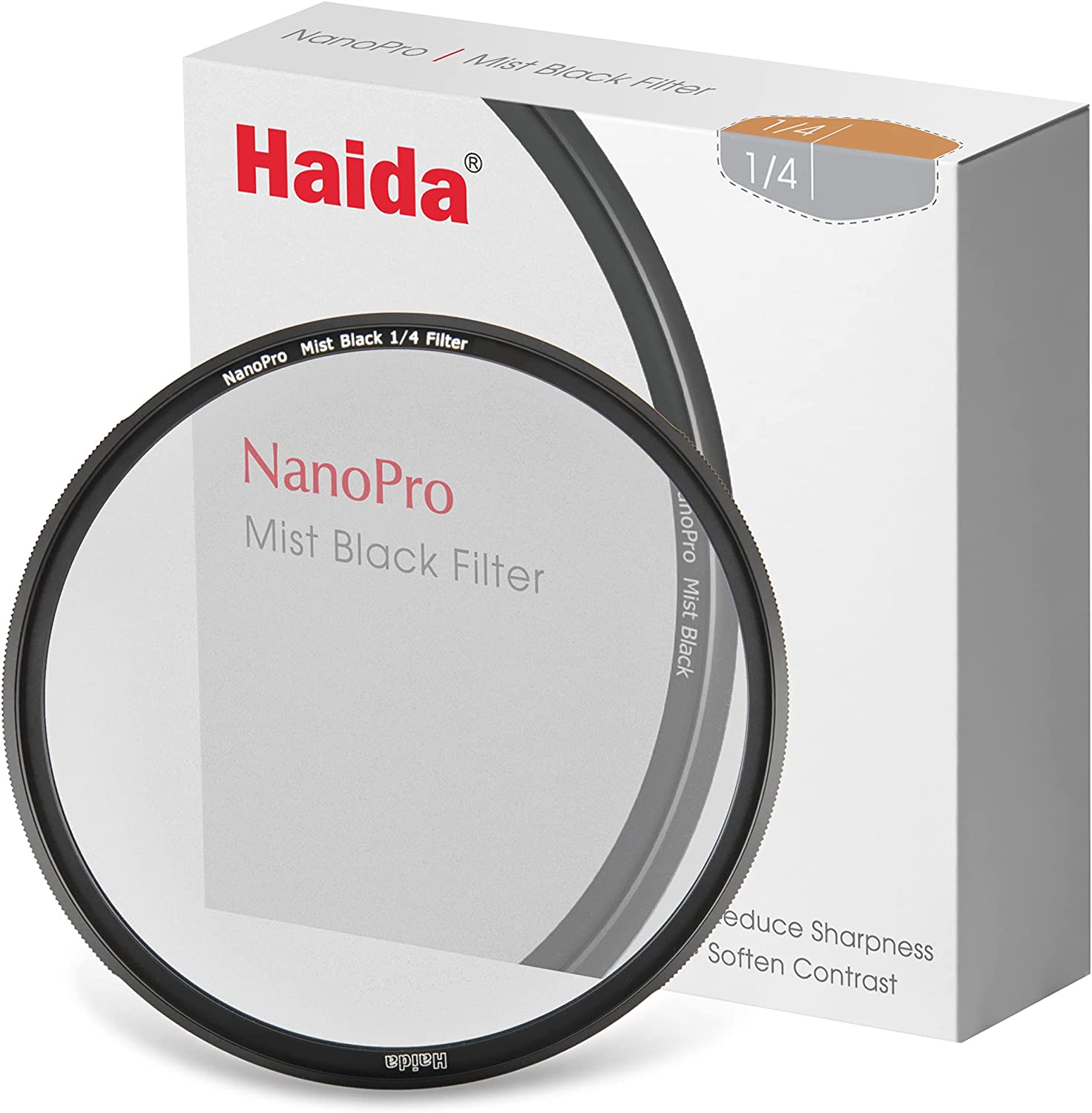 Haida NanoPro Mist Black 1/4 Filtro 72mm
