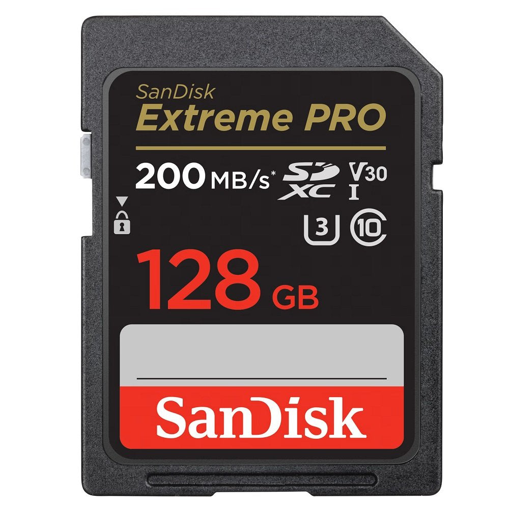 SanDisk SDXC Extreme Pro 128GB 200MB/s U3 V30