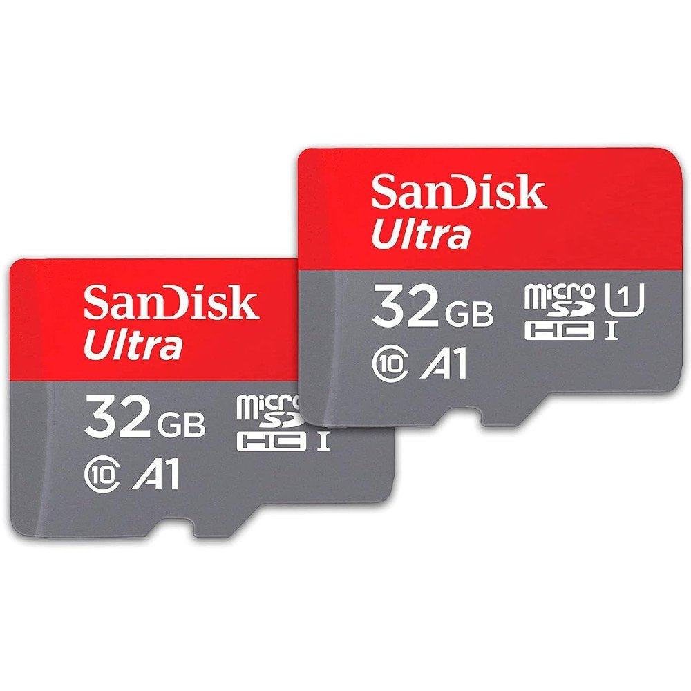 Scheda di memoria microSDHC SanDisk Ultra 32 GB + adattatore SD - Confezione Duo