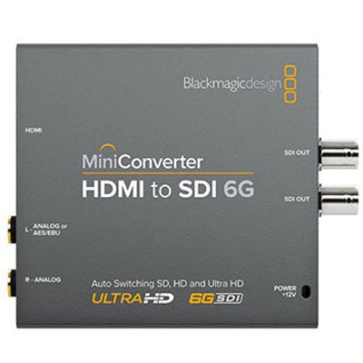 Mini convertitore Blackmagic da HDMI a SDI 6G
