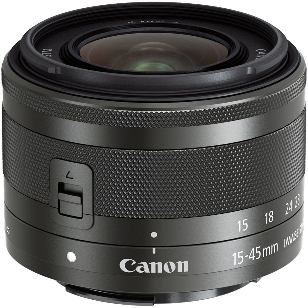 Obiettivo Canon EF-M 15-45mm F3.5-6.3 IS STM Nero