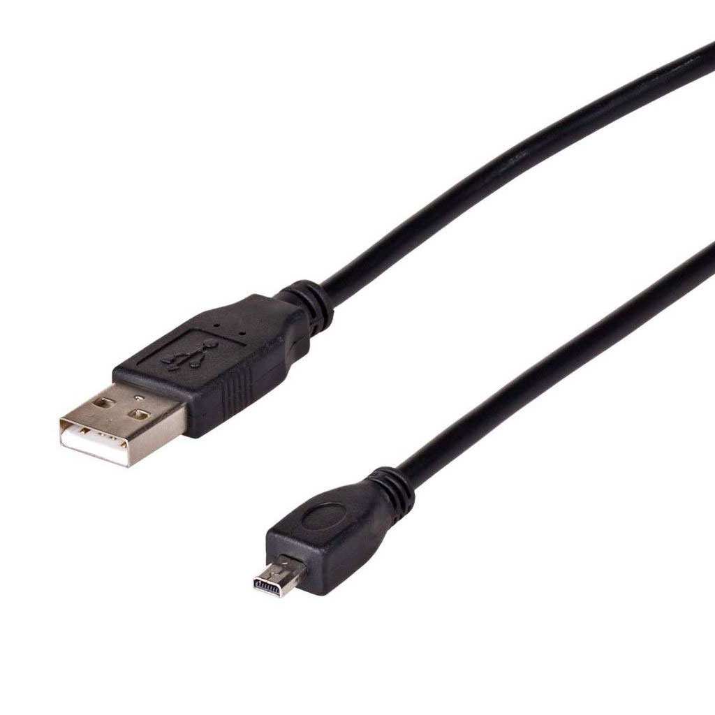 Take TK-UCE6 Compatibile con Cavo Dati USB per Nikon tipo UC-E6, Lunghezza 1,5mt