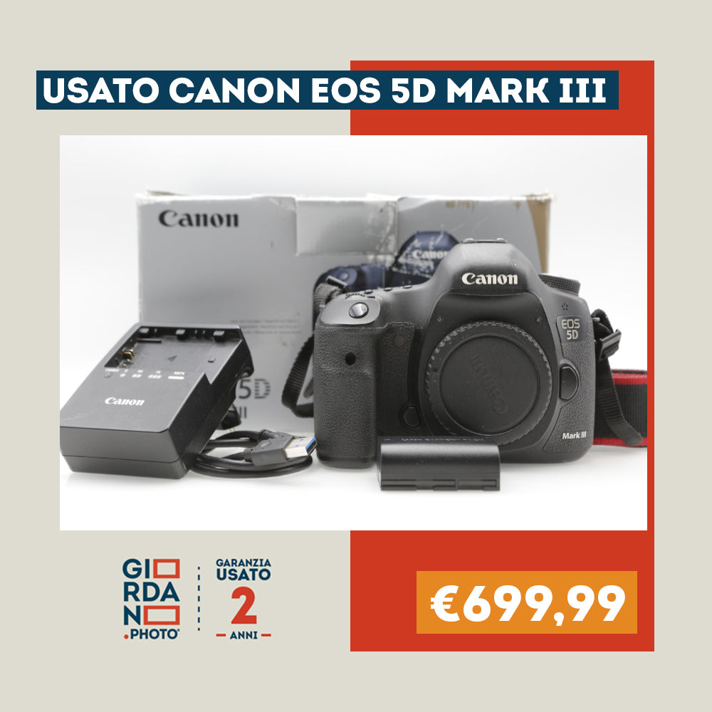 [Usato] Canon EOS 5D Mark III Body 46326 scatti