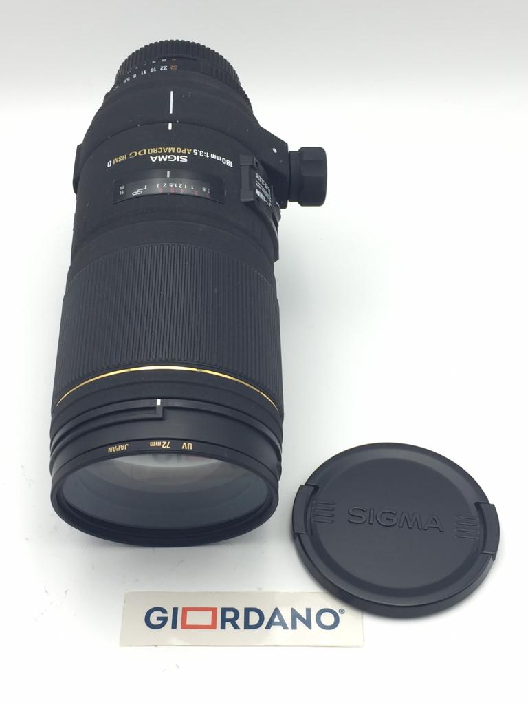 [Usato Garanzia 2 Anni] Sigma 180mm f/3,5 APO Macro EX DG AF per Nikon