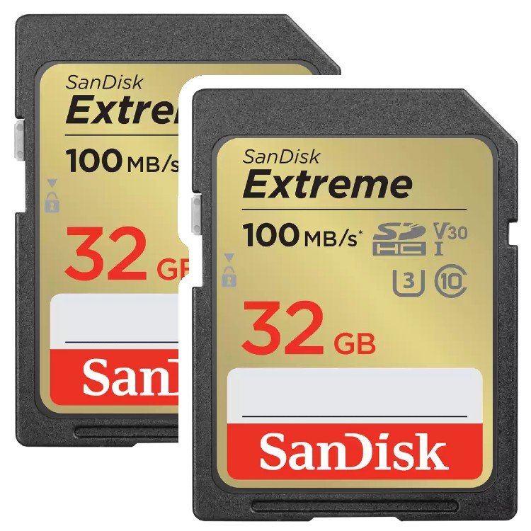 Sandisk SDHC Extreme 32GB 100MB/s V30