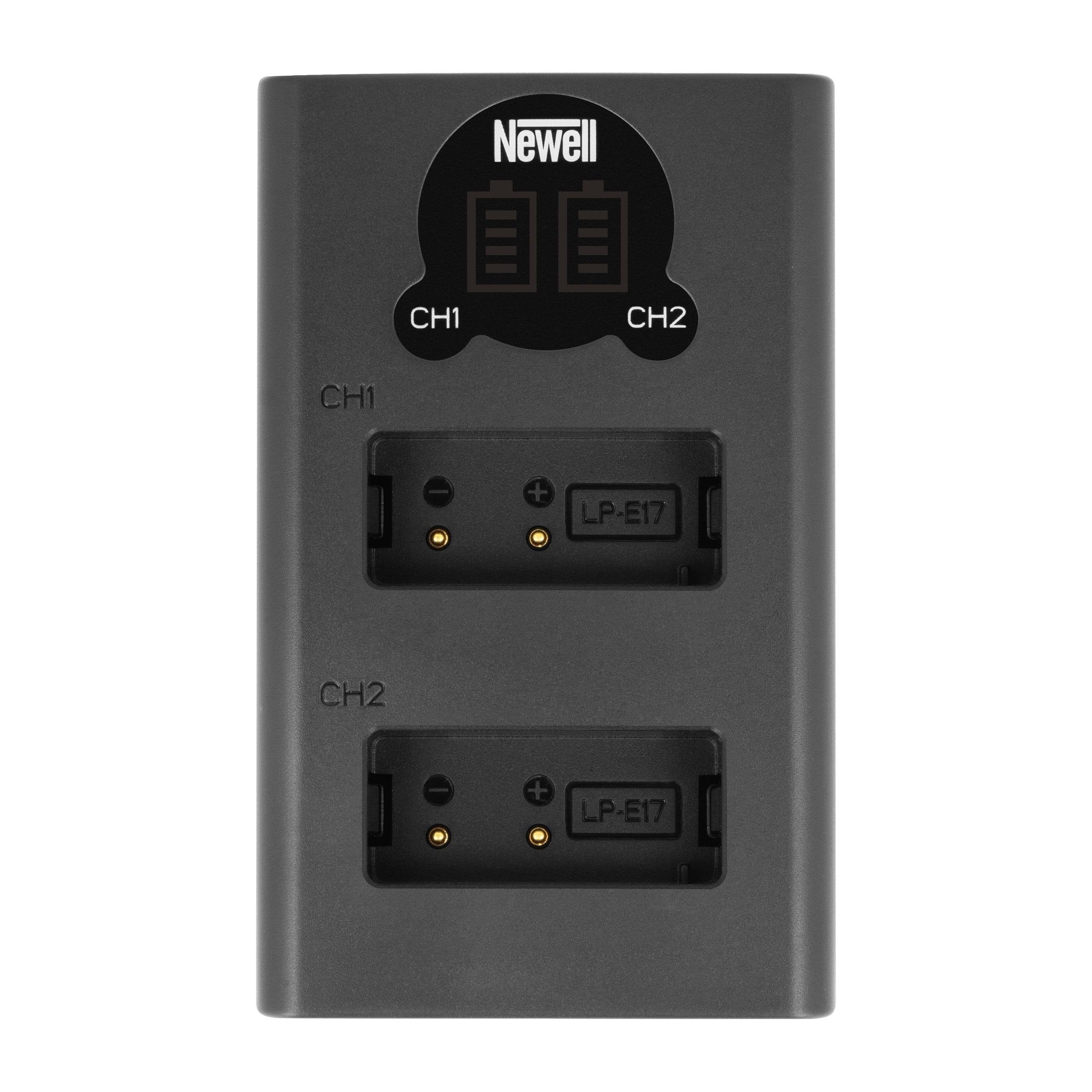 Newell DL-USB-C dual channel charger for LP-E17