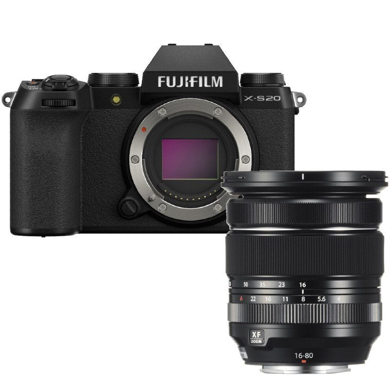 Fujifilm X-S20 + XF 16-80mm