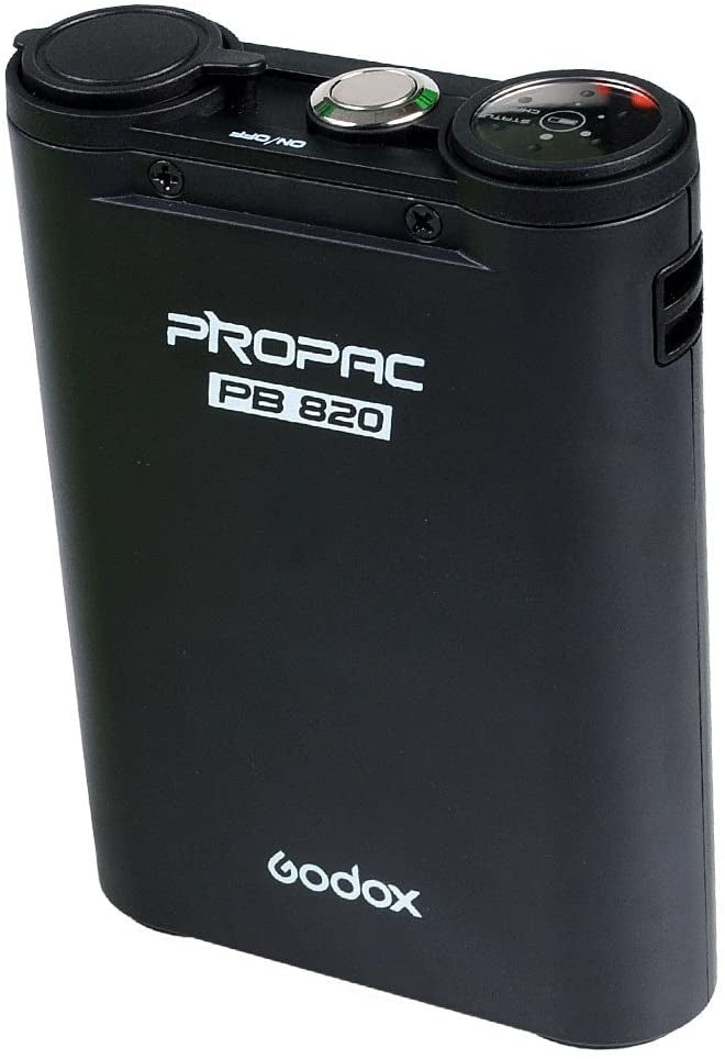 Godox PB820S Battery Pack con Batteria al Litio 11.1V 2000mah per Canon, Nero
