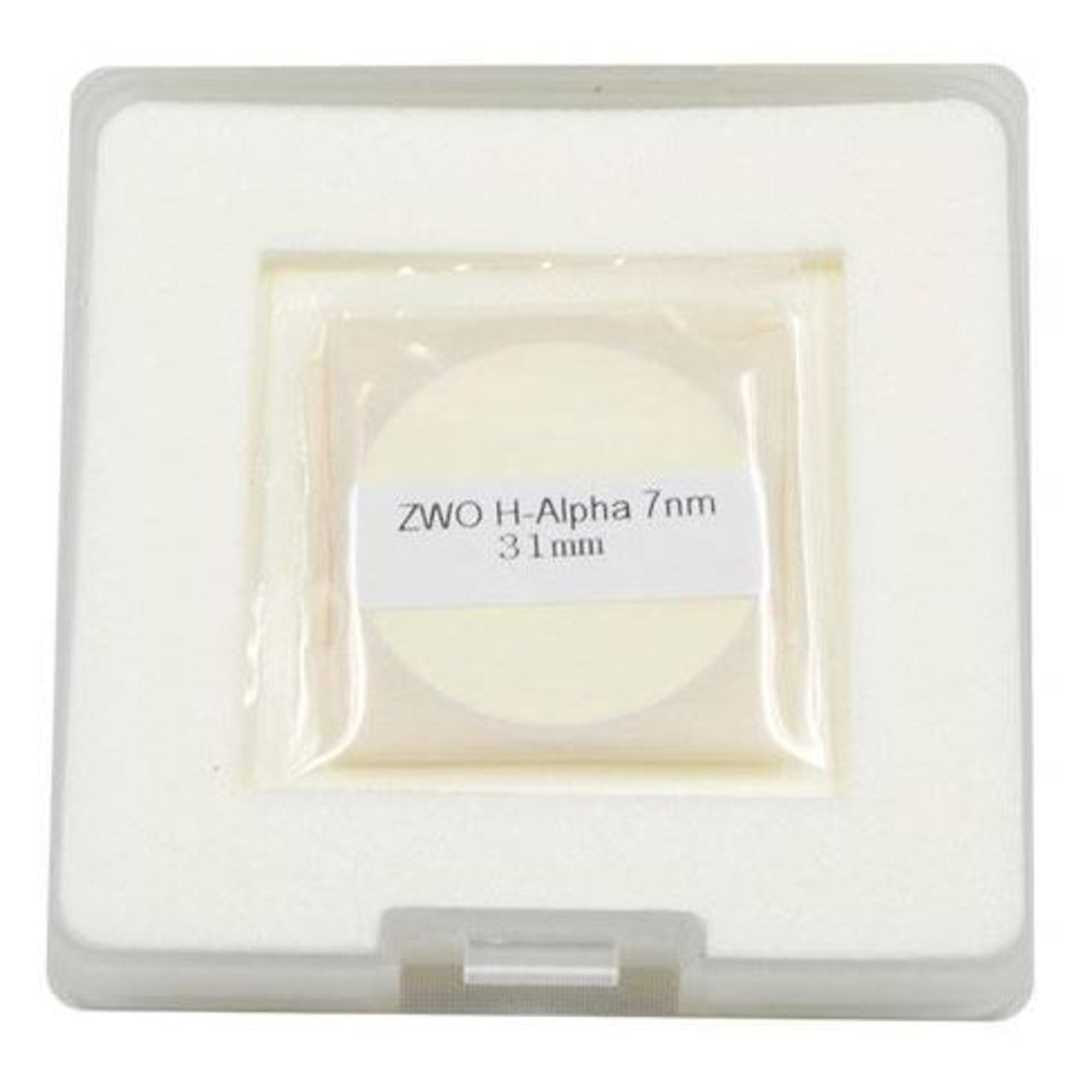ZWO filtro H-alfa 7 nm 31 mm senza montatura