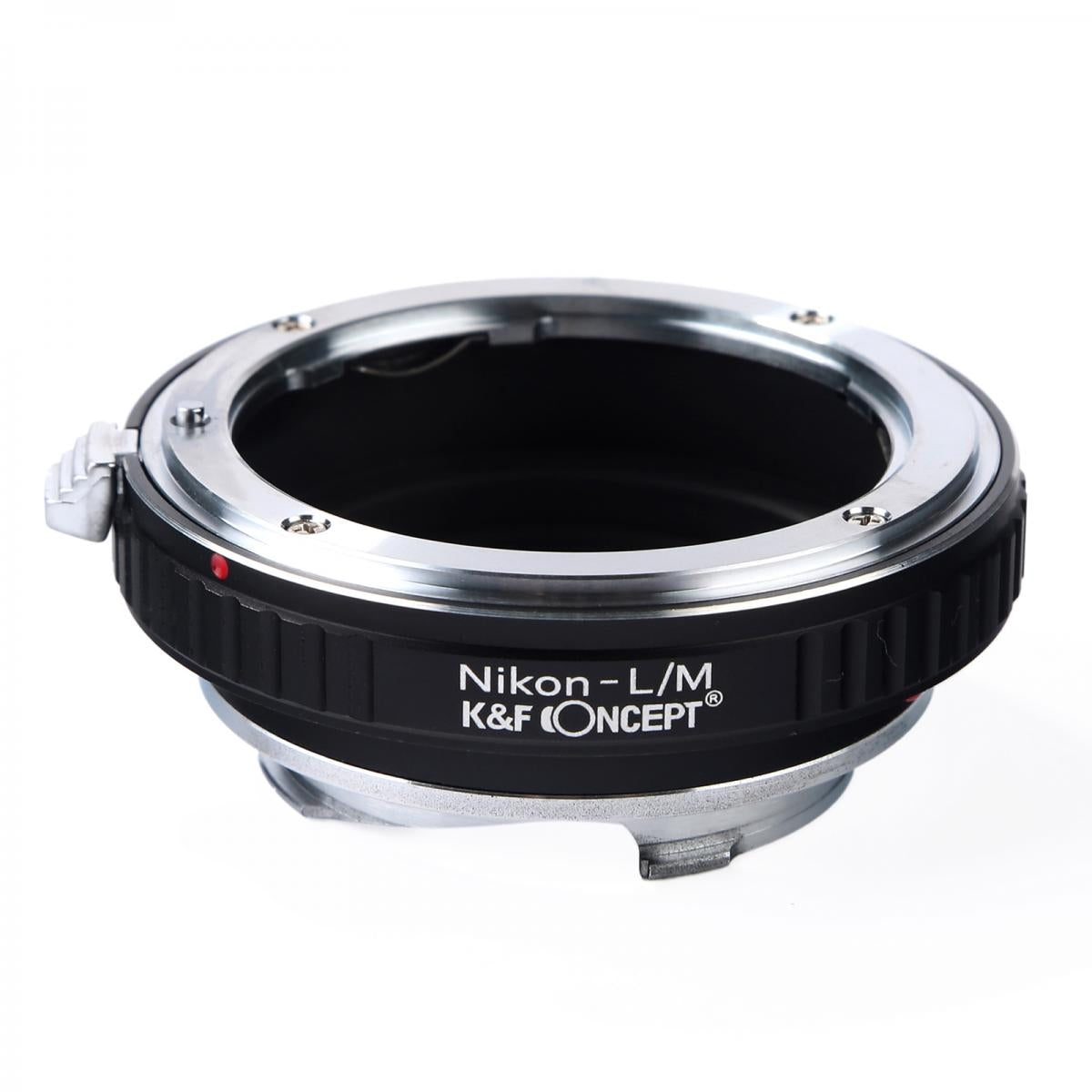 K&F Concept Anello Adattatore per Obiettivi Nikon F a Leica M