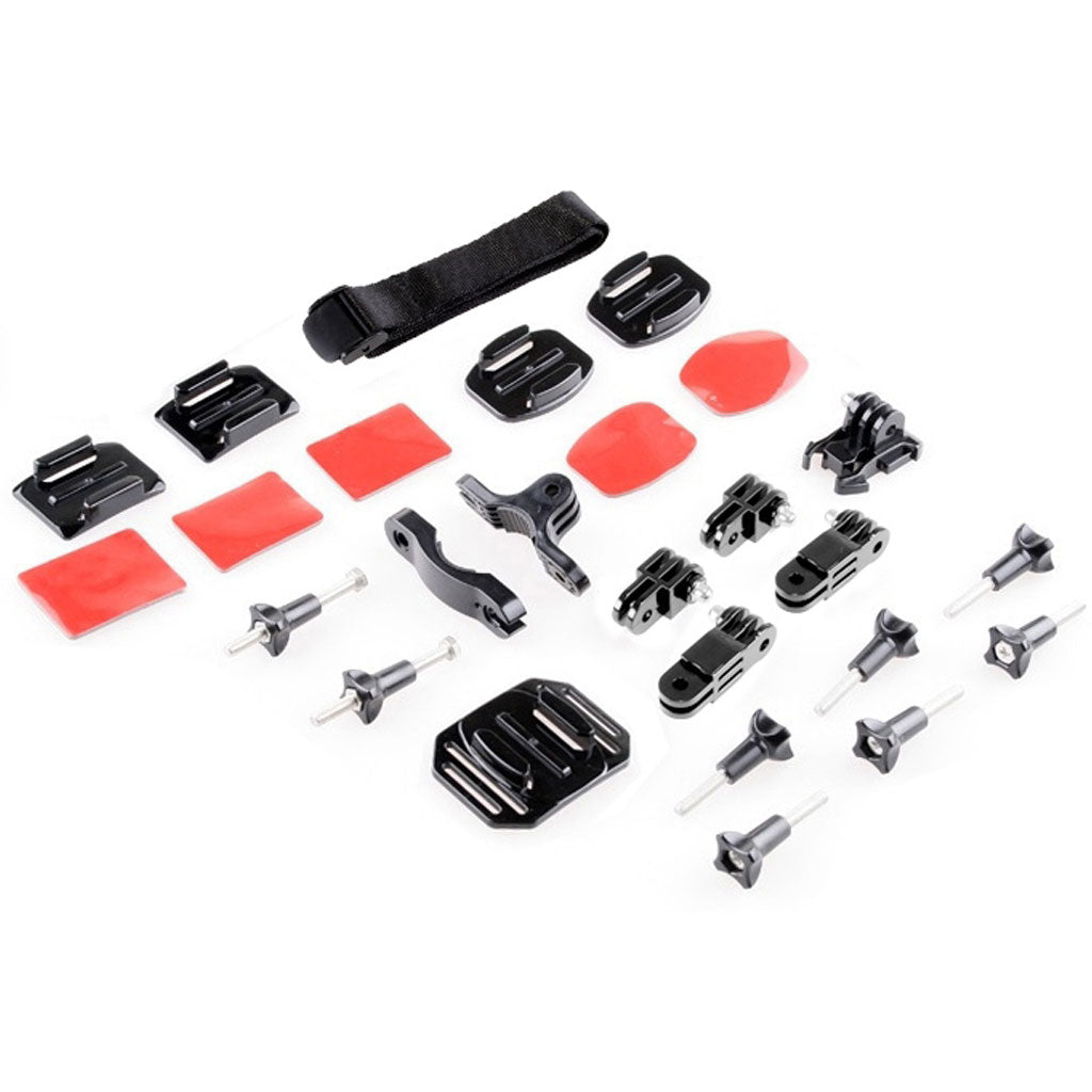 Take Compatibile con Kit 22 in 1 Accessori per GoPro Hero 5 6 7 8 9 Black White Silver