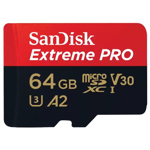 Sandisk MicroSDXC Extreme Pro 64GB 200mb/s U3 V30 A2