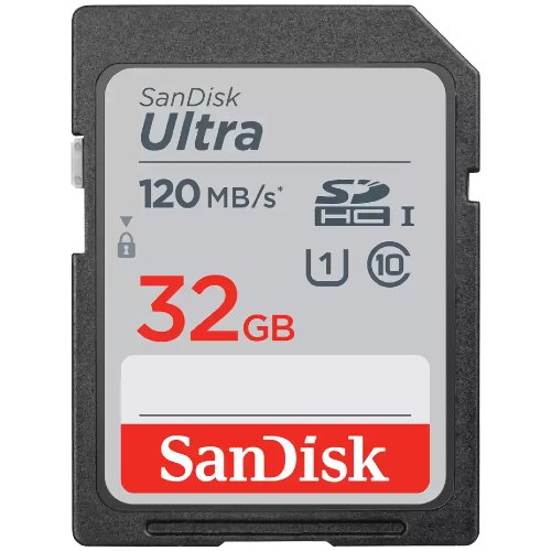 SanDisk SDHC Ultra 32 GB 120 MB/s CL10