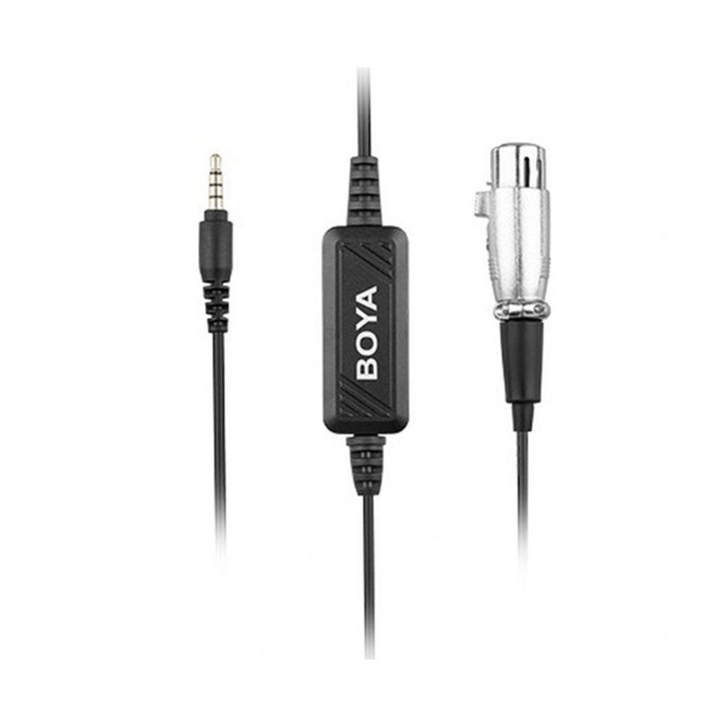 Boya BY-BCA6 Adattatore da XLR a Jack 3,5mm, 6mt per Smartphone