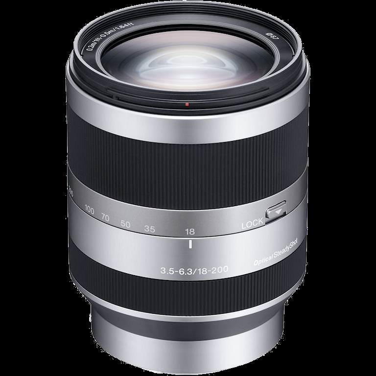 Obiettivo zoom Sony NEX 18-200mm F3.5-6.3