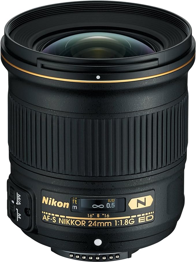 Nikon Obiettivo AF-S NIKKOR 24mm f/1.8G ED - GARANZIA NITAL 4 ANNI ITALIA