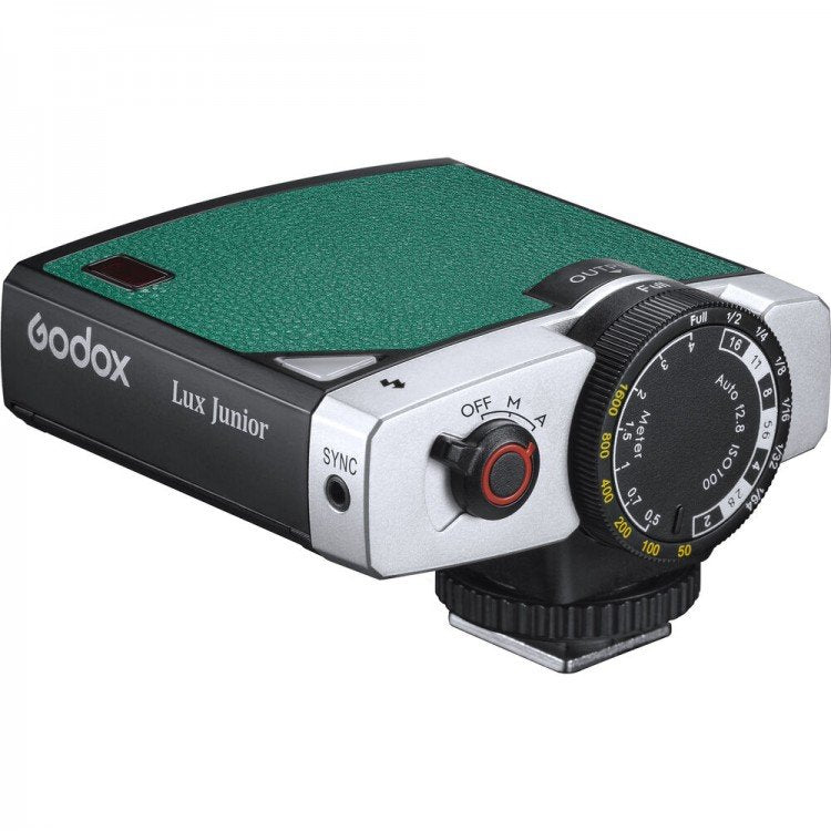 Godox Lux Junior Retro Flash per fotocamera (Verde)