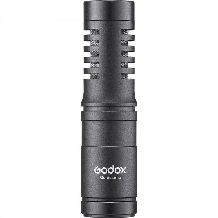 Godox Geniusmic Microfono direzionale compatto 3.5mm TRRS