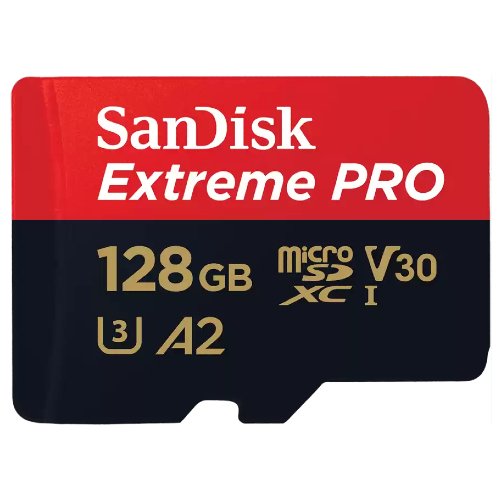 Sandisk MicroSDXC Extreme Pro 128GB 200mb/s U3 V30 A2