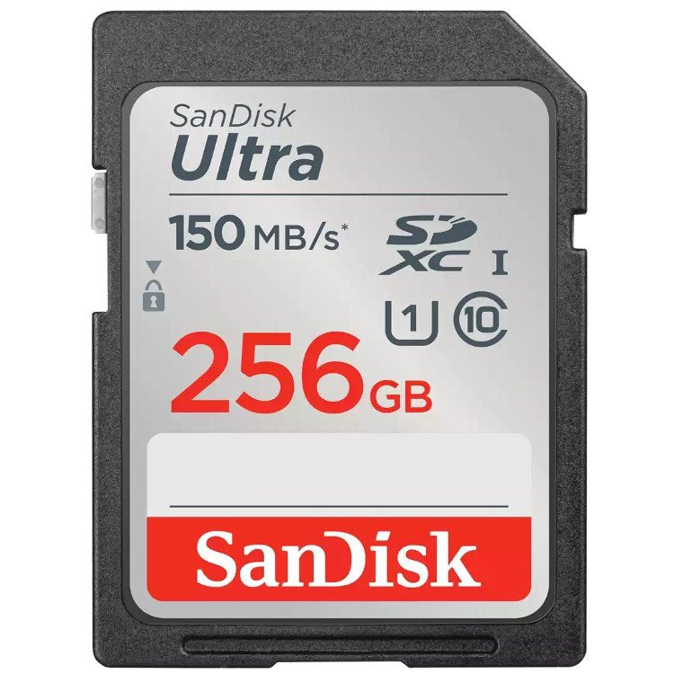 SanDisk SDXC Ultra 256GB 150mb/s C10 UHS-I
