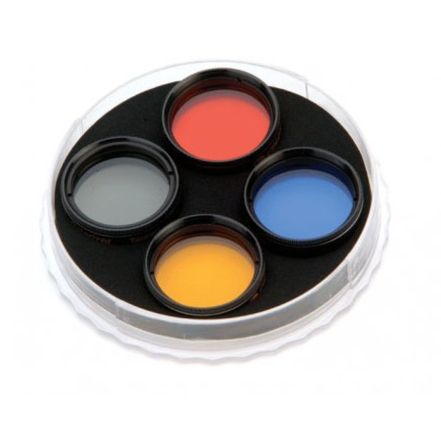 Celestron Set 4 filtri colorati (giallo, arancio, blu, ND96) 31,8mm