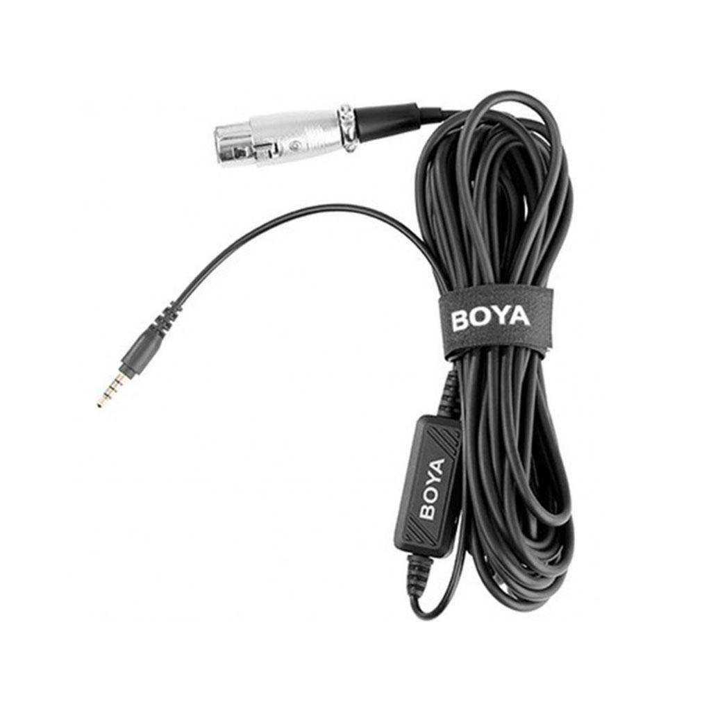 Boya BY-BCA6 Adattatore da XLR a Jack 3,5mm, 6mt per Smartphone