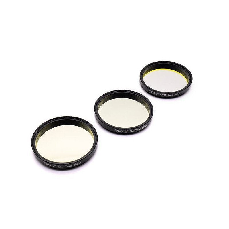 ZWO Filtro Narrowband Filter Set H-alpha, SII, OIII 2"