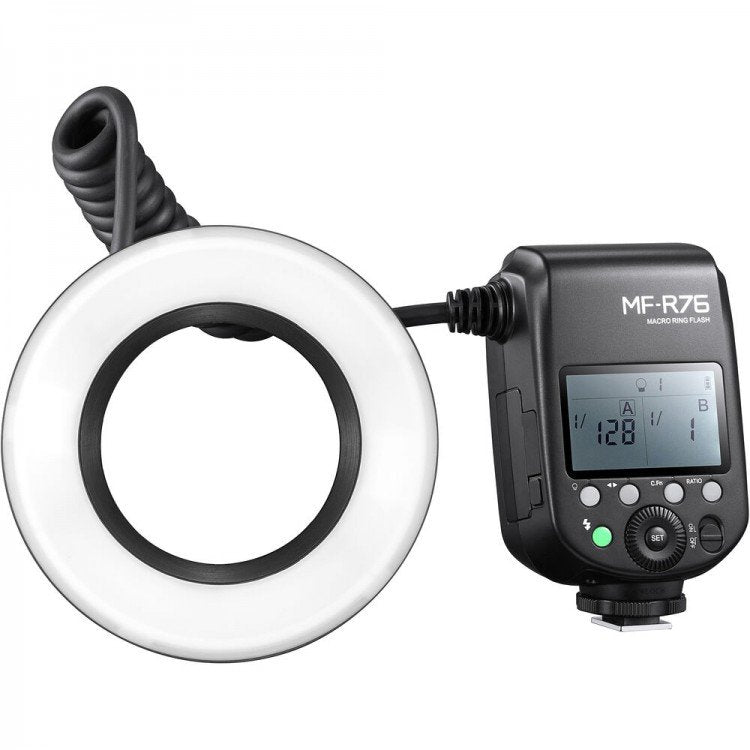 Godox mf R76 flash macro non TTL compatibile con tutte le fotocamere