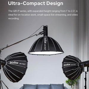 Godox QR P70T softbox parabolico rapido 70 CM con attacco BOWENS