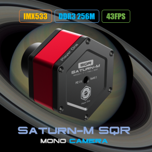 Camera Player One Astronomy Saturn-M SQR USB3.0 Mono (IMX533)