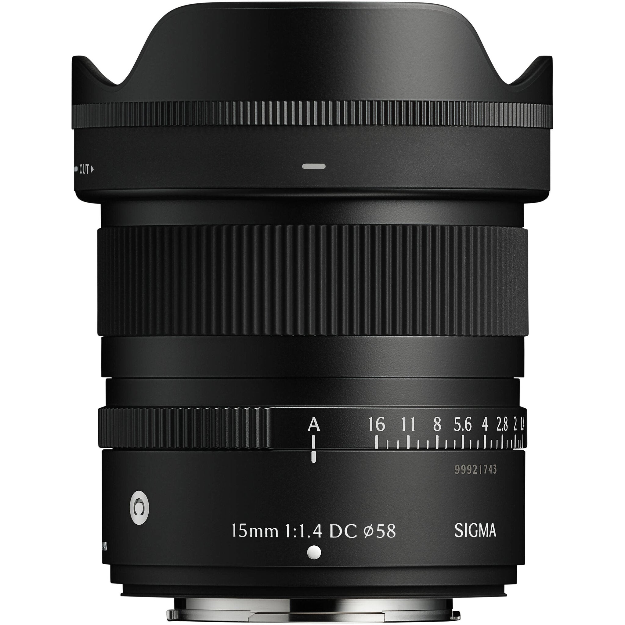 Sigma 15mm f/1.4 Contemporary - Obiettivo Mirrorless Fuji X