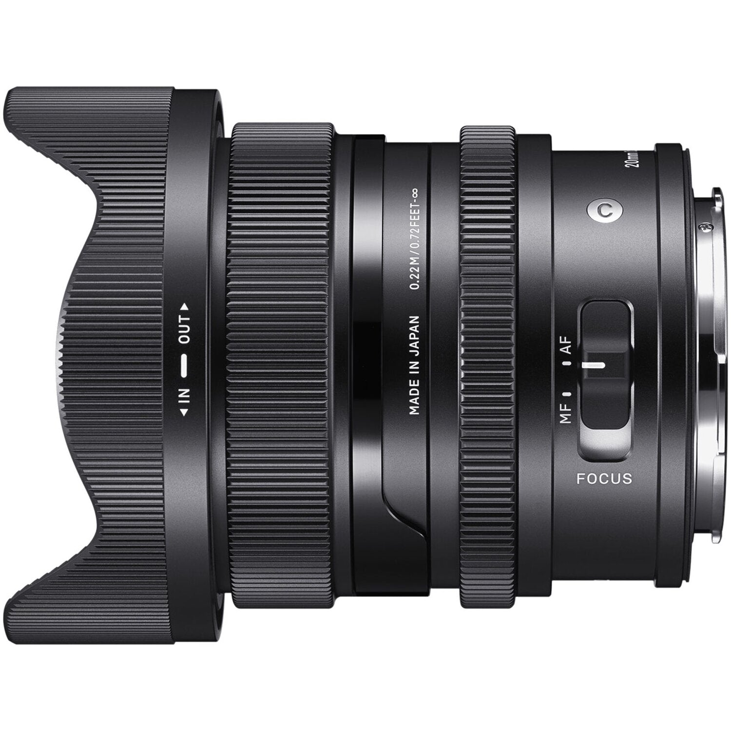 Sigma 20mm f/2 Contemporary - Obiettivo Mirrorless Sony E-Mount