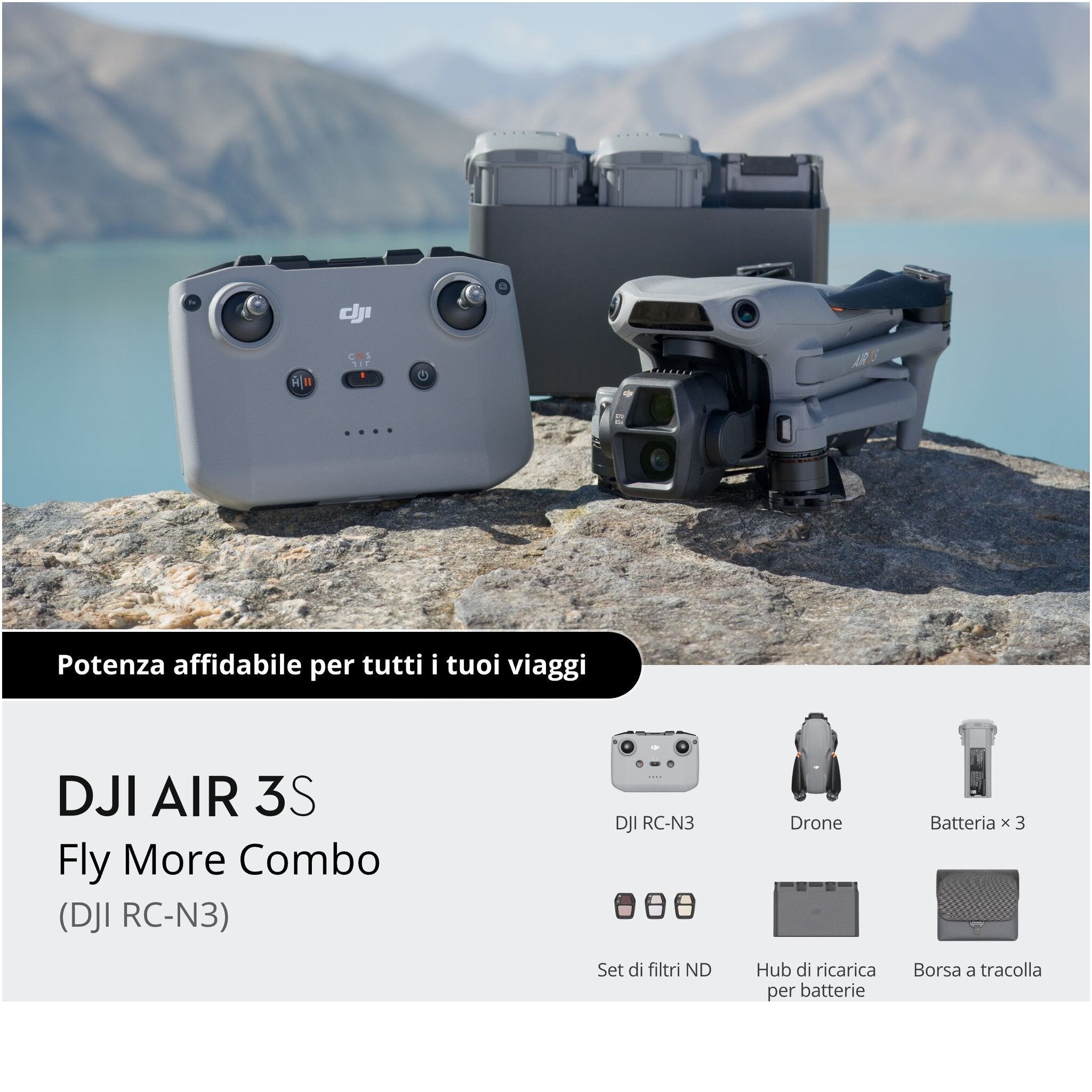 DJI Air 3S Fly More Combo