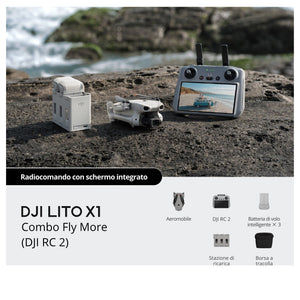 DJI Lito X1 Fly More Combo (RC2)