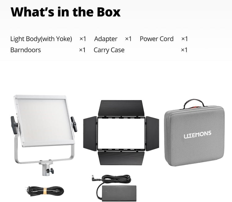 Godox Litemons LP600Bi pannello LED 60W