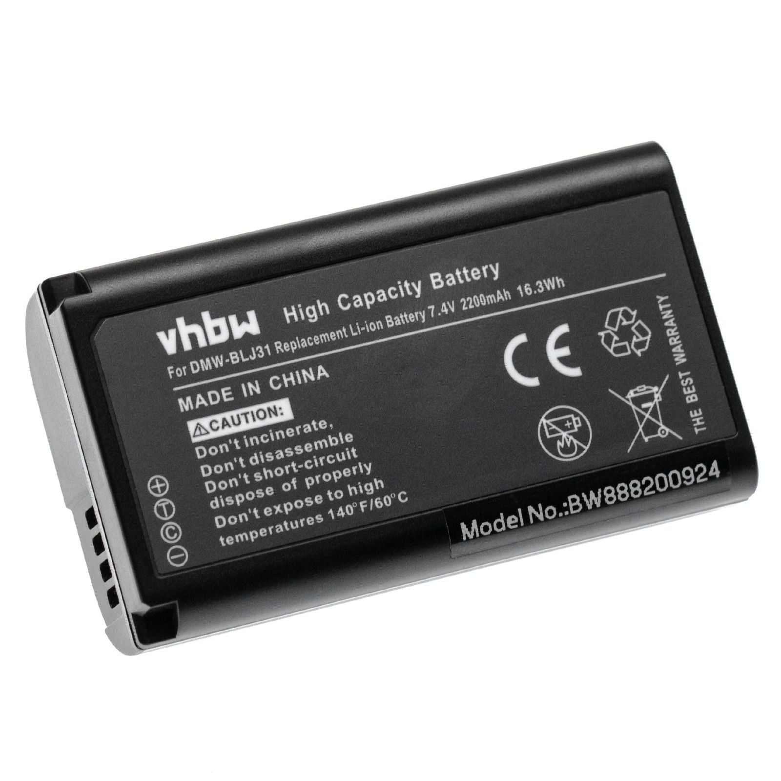 Take by Vhbw batteria compatibile Panasonic DMW-BLJ31 2200mah