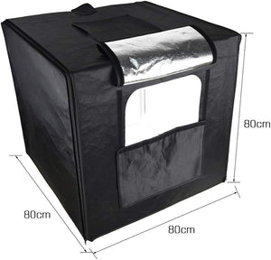 Godox lst80 Cubo Light 80x80cm Light Box LED Per Fotografia Still Life - vista frontale prodotto