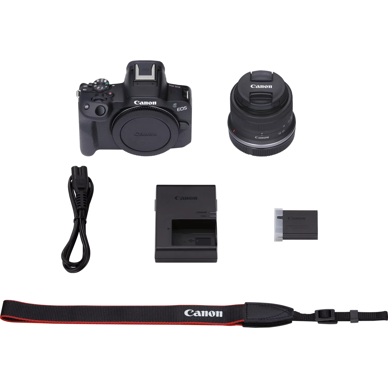 Canon EOS R50 Kit RF-S 18-45mm IS STM Black mirrorless APS-C