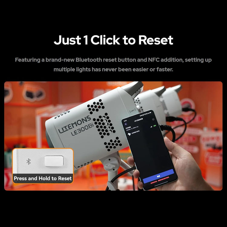 Godox LE300Bi luce LED 320W bi-color