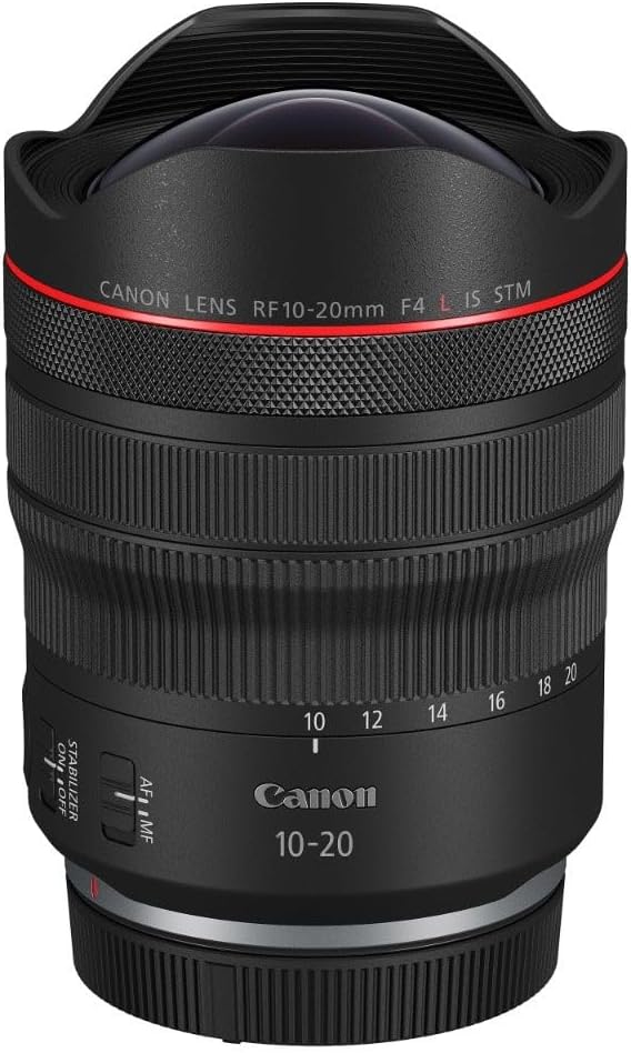 Canon RF 10-20mm f/4L IS STM zoom ultra grandangolare