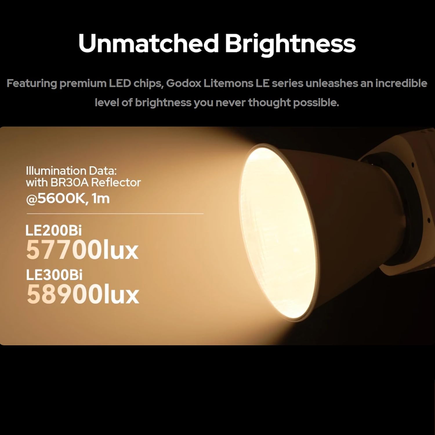 Godox LE300Bi luce LED 320W bi-color