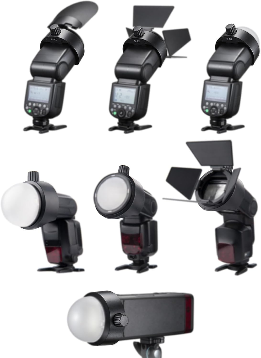 Godox S-R2 Bowens Flash Adapter – Hot Shoe Flash and Speedlite Mount
