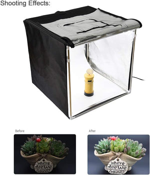 Godox lst80 Cubo Light 80x80cm Light Box LED Per Fotografia Still Life - vista ravvicinata prodotto