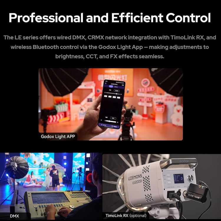 Godox LE300Bi luce LED 320W bi-color