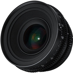 7Artisans 12mm t2.9 Sony E Mount Obiettivo Cine Ultra Grandangolare APS-C - vista laterale prodotto